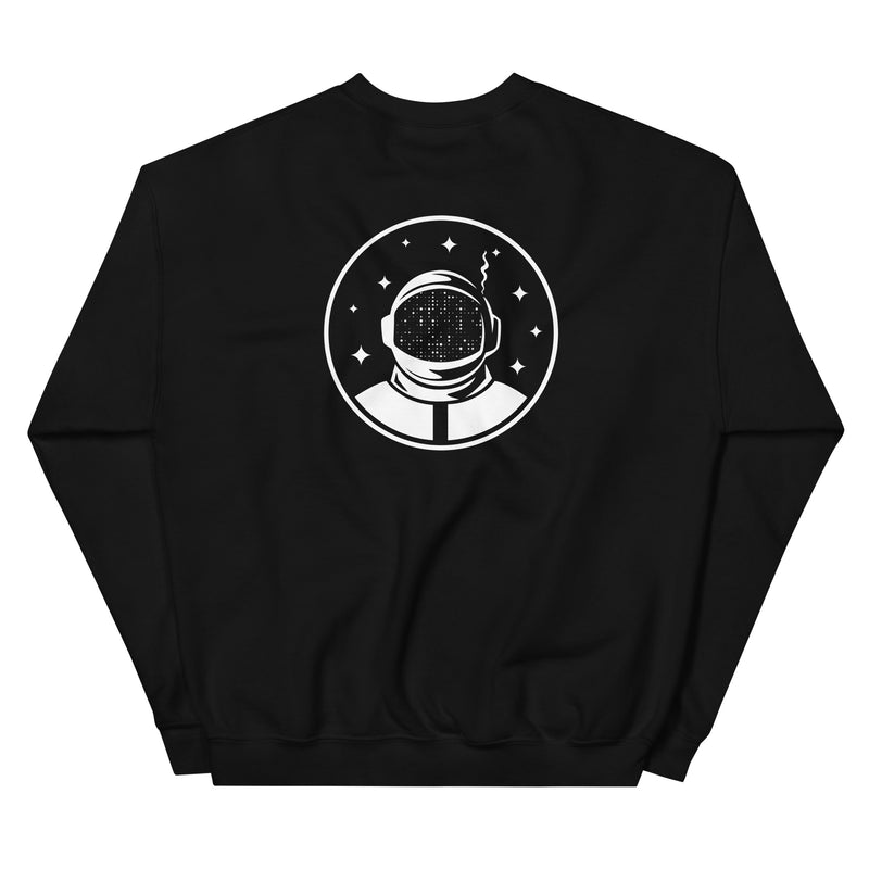 Spaceman Sleek Crewneck Sweatshirt