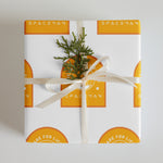 Spaceman Holiday Wrapping Paper